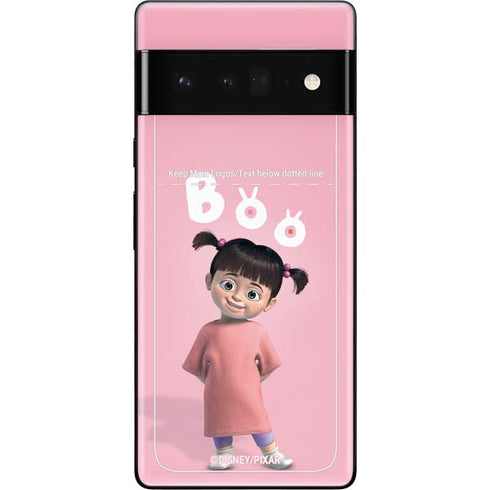Disney Monsters Inc. Boo Portrait Google Pixel 6 Pro Skin